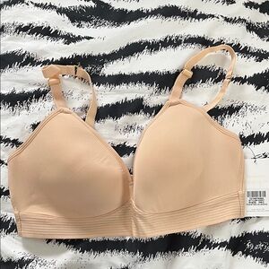 Lively Wireless Nude T-Shirt Bra - Soft Support 36C NWT